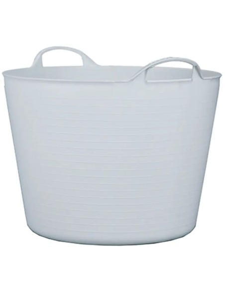 Cesto plástico colheita branco modelo CAP42BL da linha PLASVIDAVI