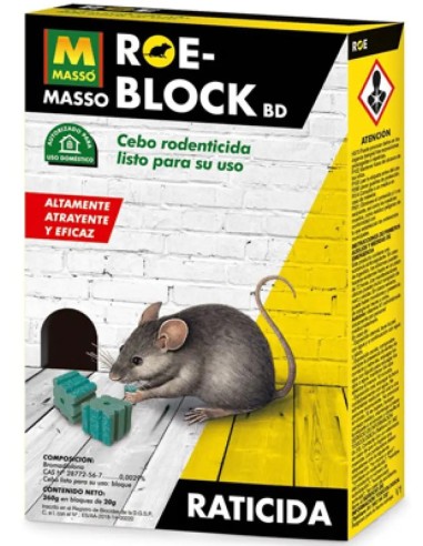 Rat Bait Roe Block Plus 260g