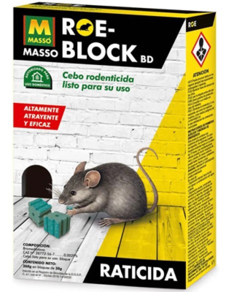 Rat Bait Roe Block Plus 260g