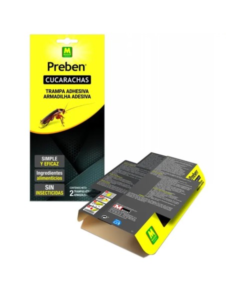 Masso 231708 Box with 5 Adhesive Cockroach Traps