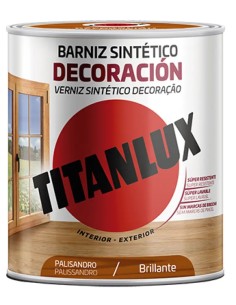 Titanlux 750 ml synthetischer Lack-Lackierfarbe glänzend Palisander M10-1006