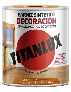 Vernis satiné Chêne 250ml M11-1002 Titanlux