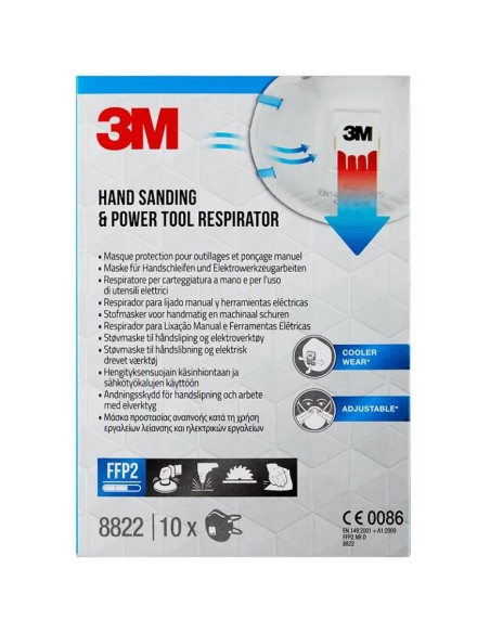 Boîte 10 masques FFP2 avec valve Cool Flow 3M
