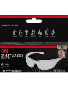 Vircc1 3M Transparent Temple Protective Goggles 2