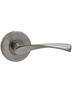 Handle for Switch Covers Rosette 65mm Satin Nickel Waves SV-R655