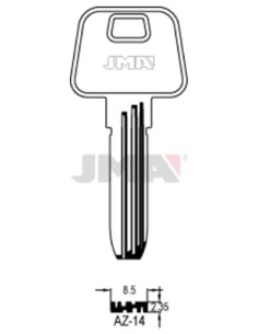Security Key Bag AZ14 JMA 10 Keys