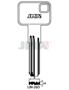 Safety bag 10 keys LIN26D JMA