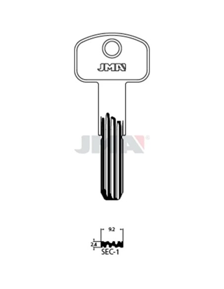 SEC1 JMA Security Key Bag