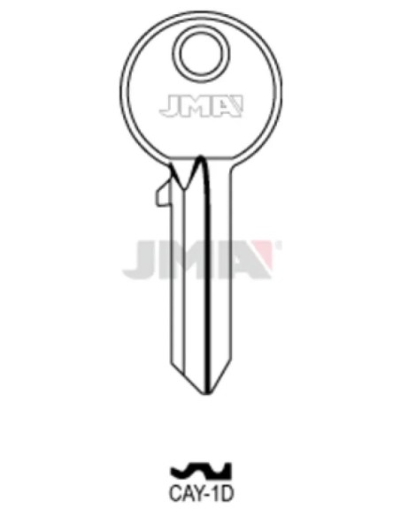 Box 50 keys model CAY1D brand JMA