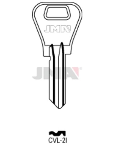Box of 50 keys model CVL2I brand JMA