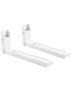 Soporte horno microondas extensible 320-485mm blanco GSC