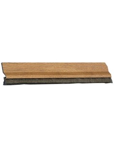 Dichtungsprofil Tür Aluminium 1m Eiche Mod 2 2384 Amig