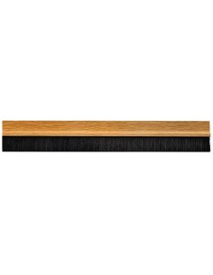 Bandeau de porte Geko PVC rigide 1 m bois clair autocollant