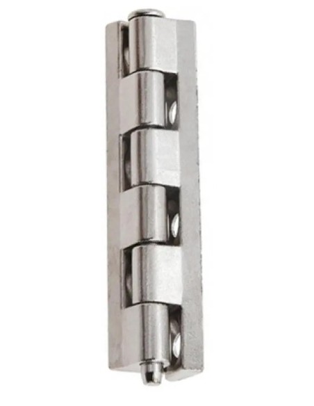 Cerniera 25 sovrapposta 50 nichel blu A-502-12