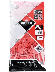 Bag 500 wedges tile 5mm 2950 Ruby 2
