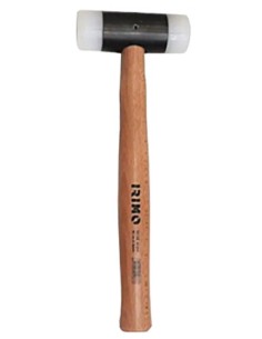 Martillo maza boca plástico 44mm mango madera