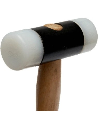 Plastic head mallet 44mm wooden handle