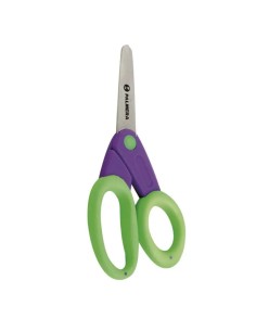 24-Blade School Scissors Display Stand Palm Tree Model 8180010 Stainless Steel Blade AISI 420 Ergonomic Handle Rounded Tip
