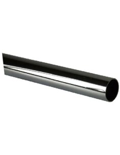 Chromed Wardrobe Conduit 1.5m x 16mm