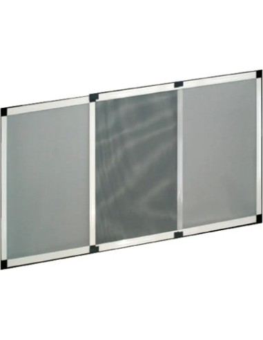 Fixed extendable aluminum mosquito net 100-193x75cm