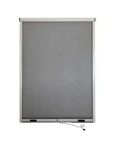 Kit Mosquitera Enrollable de Aluminio 100x150cm Color Blanco Modelo EPID