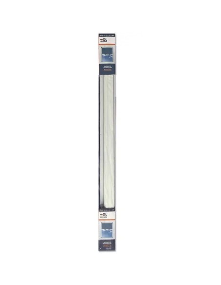 Kit Mosquitera Enrollable de Aluminio 100x150cm Color Blanco Modelo EPID