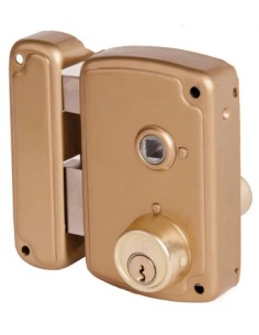 UCEM 4056B surface overlay lock with lever and handle