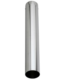Galvanized Stove Pipe 1m x 110mm (0.5mm)
