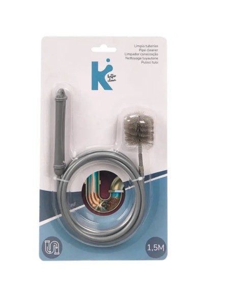 Kipit Model 12804 1.5m Snake Pipe Drain Cleaner