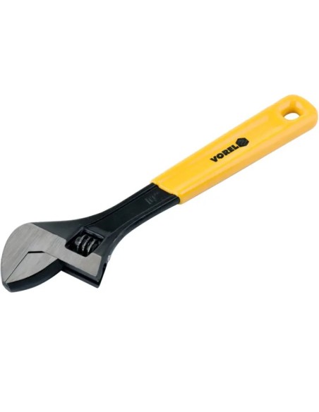 VOREL 3000mm Adjustable Wrench Carbon Steel Rubberized Handle