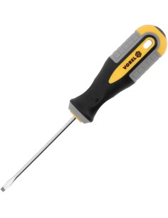 Vorel Flat Screwdriver 5x100mm Vanadium Chrome