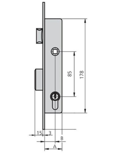Lock 1984/20/0 CVL