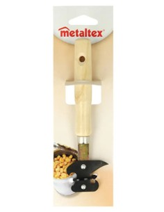 Abrelatas Mango Madera 250330100 Metaltex 2