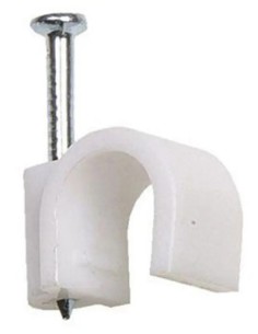Bag 100 cable hose clips 9mm GSC