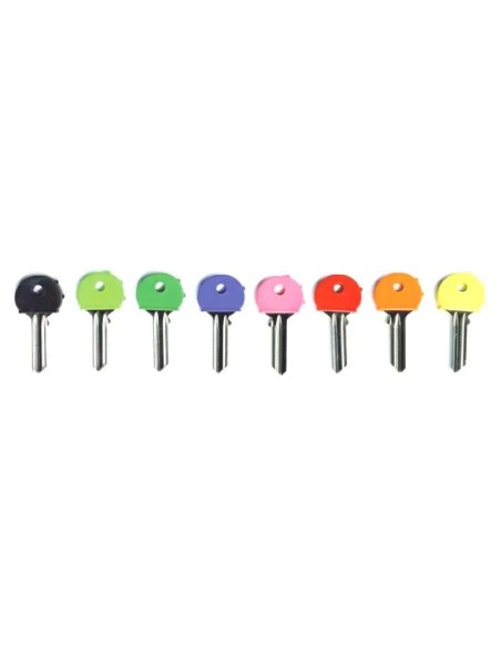 Box 200 JMA with 25 flexible plastic key covers assorted colors