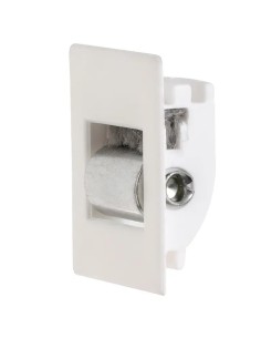 Compact box blind tape guide white PVC 20mm metal rollers