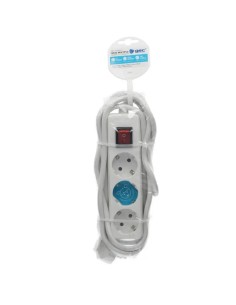Base múltipla 3 tomadas com interruptor e cabo H05VVF 3G1 de 3 metros 2
