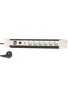 Base Múltiple 6 Tomas con Protección Cable 1,5m 000800797 GSC