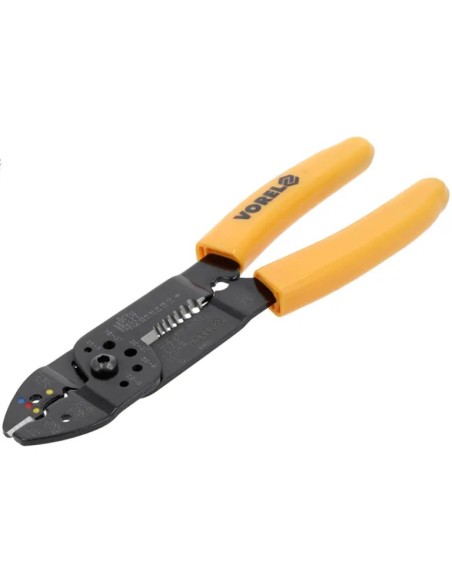 Alicate pelacables terminales VOREL 45012 de 210mm
