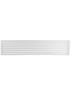 White 60x12 cm 8-element ventilation grille for...