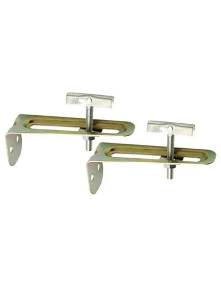 Pack of 2 Brass Basin Mounting Brackets Model 03802 CIS
