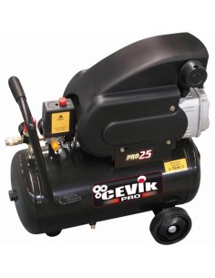Compresor monoblock CEVIK CA-PRO25 2 HP tanque 24 litros...