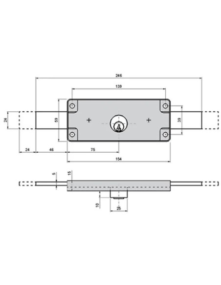 Ilargi Shutter Lock 11A