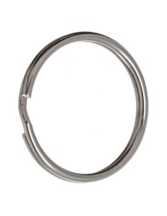 Bag 100 keyring rings 35mm model 8571535