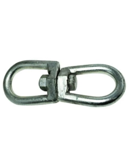 Double Galvanized Rotating Clamp 8mm