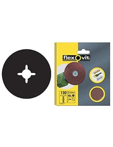 3-Pack Metal Sanding Discs Set 125mm Grit 80