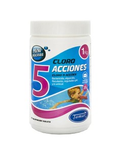 Bote Mini Cloro 5 Efeitos Tableta 20gr Tamar