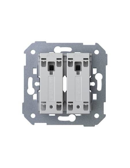Simon 360 Double Pulsing Push Button 10A with Quick Connection