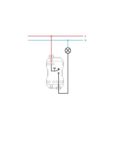 Simon 360 Series Pull Switch Button 10A 250V with Quick Connection