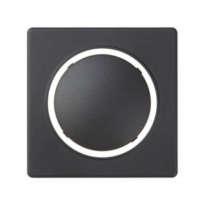 Tapa + disco tacto grafito SIMON 82034-38
